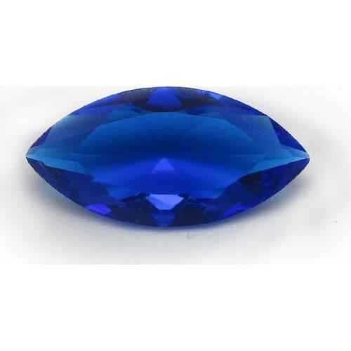 Borland Color Glass Stone Marquise Cut 50pcs/Lot 1.5x3mm-8x16mm Loose Synthetic Gems Beads