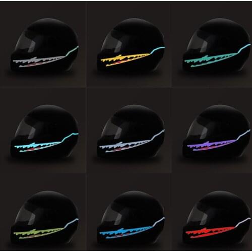 Strip Light Motorcycle EL Light Strip Bar Night Signal Luminous Modified Strip Led Profile Mod Kit Helmet Sticker Adjustable