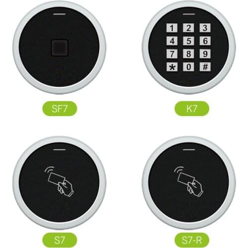 Waterpoof Outdoors gate opener access control fingerprint rfid 125KHZ metal keypad