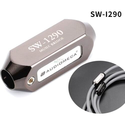 1Pcs AUDIOMECA speaker cable shock absorber sleeve ring direction tube crimping audio fever hifi anti-interference DIY