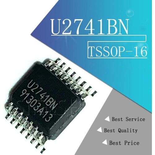 1PCS U2741BN TSSOP-16 Silk screen: U2741BN RF Receiver IC