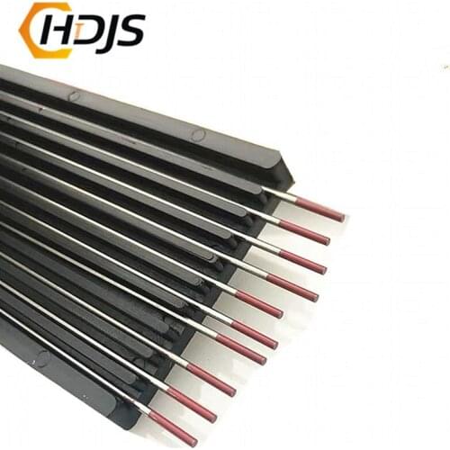 10pcs/Box 150mm WT20 Red Color Thorium Tungsten Electrode Head Tungsten Needle/rod For Welding Machine