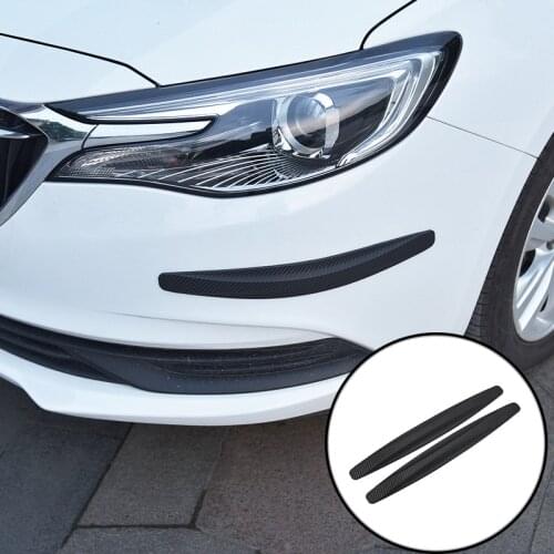 2PCS Car Bumper Protector Edge Corner Guard Anti-Scratch Car Stickers Anti-collision Protection Auto Styling Accessories