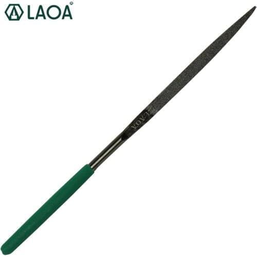 LAOA Diamond File Rasper Metal File in Shape Triangle Flat Semicircle Square Milling Tools Carving Tool