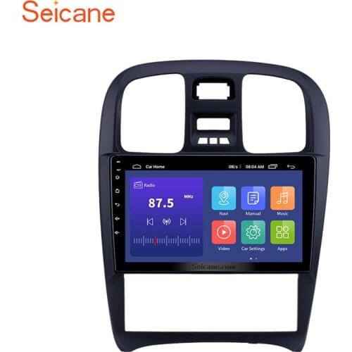 Seicane 9 inch Android 10.0 4GB RAM Car GPS Navigation Radio for Hyundai Sonata 2003 2004 2005 2006-2009 support Carplay DSP RDS