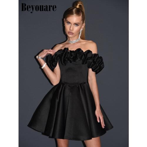 Летние платья с открытыми плечами Beyouare China At AliExpress