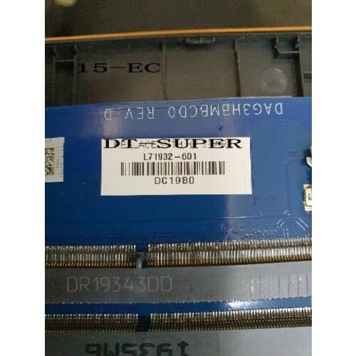 FAST SHIPPING. QUALIFIED OK, L71932-601 LAPTOP MOTHERBOARD For HP Pavilion Gaming 15-EC MAINBOARD,onboard gpu+cpu