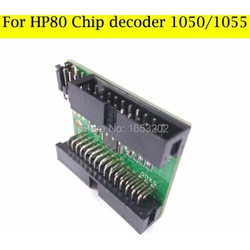 Decoder for hp designjet 1050 1055 1050ps for hp 80 chip decoder 80 cartridge