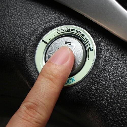 Luminous Ignition Switch Cover Key Hole Ring for Chevrolet Cruze Malibu for OPEL ASTRA J Insignia MOKKA Corsa