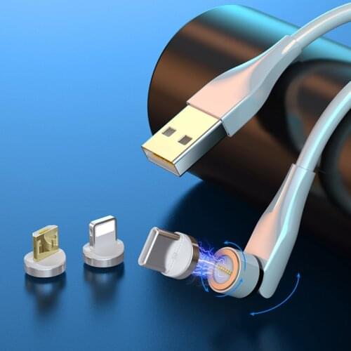 3A Magnetic Charger For iPhone Redmi 9 9A 9C 8 Magnetic USB Cable for Xiaomi 10 Redmi Note 8 9 10 Pro 8T 9S USB C Magnetic Cable