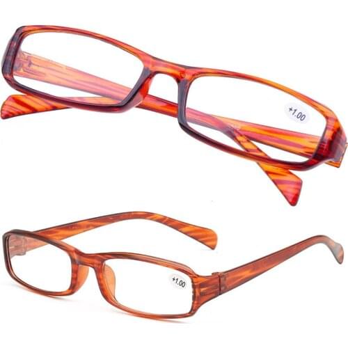 Fashion Classic Reading Glasses Old Men Women Clear Lens Frame Presbyopic Eyewear 1.0 1.5 2.0 2.5 3.0 3.5 4.0 for Reader