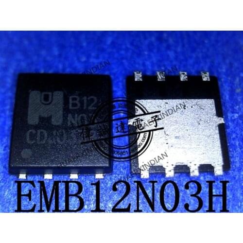 1Pieces new Original EMB12N03H EMB12N03 B12N03 B12 N03 QFN8 In stock real picture