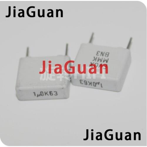 20PCS NEW EVOX MMK10 1UF 63V p10mm film capacitor MMK 105/63V audio 105 hot sale 1uf/63v 1.0UF 1000NF