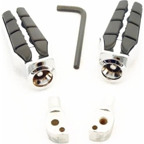 Motorcycle Tombstone Front Footpegs Pegs Rest Mounts For Suzuki Boulevard S83 Intruder 1400 Marauder 800 VZ800