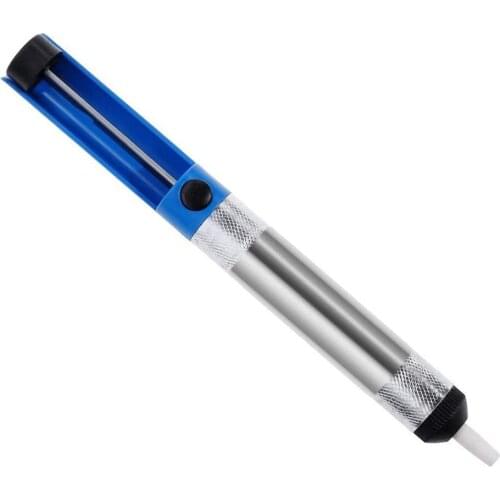 Semi-aluminum And Semi-plastic Suction Tin Pump Solder Removal Tool For Desoldering Manual Solder Sucker