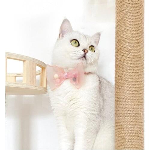 Adjustable Pet Dog Cats Neck Scarf Scarf Bib Towel Cartoon Cherries Pet Accessories Christmas