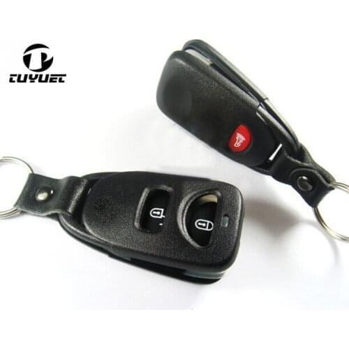 Replacement Remote Control Key Case For Kia Soul 2+1 Buttons Blank Key Shell for Hyundai