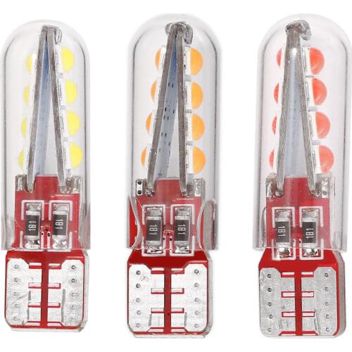 LED Car Bulb Repalcement T10 3030 8-SMD Auto Interior Map Reading License Plate Clearance Light Bulb Bright Trunk Step Lamp