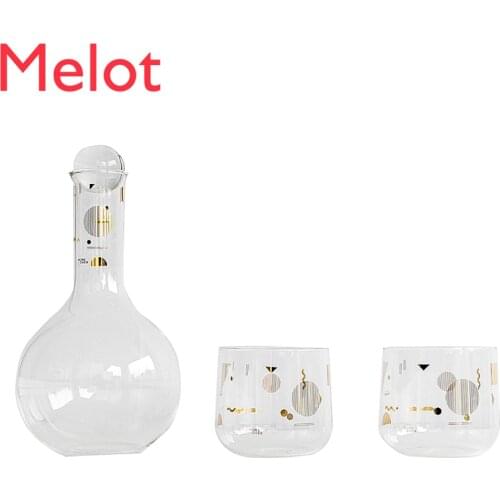 High Temperature Resistant Water Bottle Water Cup Household Glass Tea Cup Personalized Creative Transparent Glass Jar