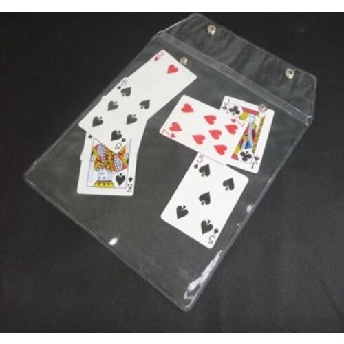 Free Shipping Magic Bag - Deluxe Transparent Fetch Bag Magic Trick,Stage Magic Props Gimmick Magician Bags Illusions Funny