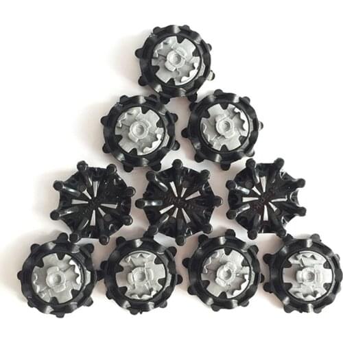 14Pcs/Lot Golf Spikes Pins Turn Fast Twist Shoe Spikes Durable Replacement Set Ultra Thin Cleats Pins Golf Shoes Parts