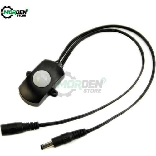 DC 5-24V LED Sensitive Home Lighting PIR Switch 5A automatic MINI PIR infrared motion sensor detection switch