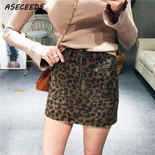 ASECEEDS Denim Skirts For Women