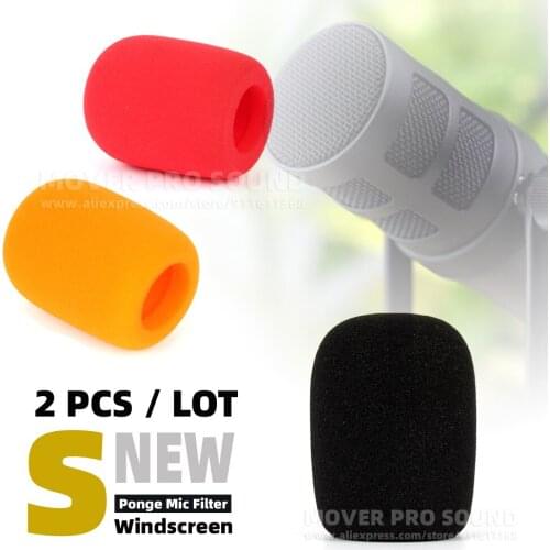 Windshield Cover Mic Foam Windproof Mike Sponge For the t.bone MB7 MB 7 Beta USB Windscreen Microphone Anti Pop Filter Screen