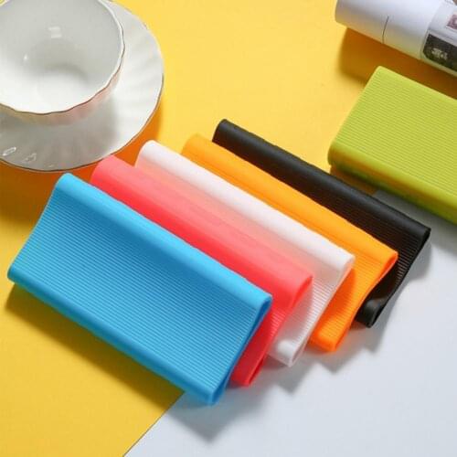 Full Protective Case Anti-slip Protective Silicone Power Bank Protective Cover For Xiaomi Portable Power Generation 3 20000mah