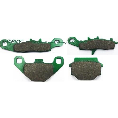 For KAWASAKI 250 KL SUPER SHERPA 2000 Disc Brake Pads Pill Front Rear