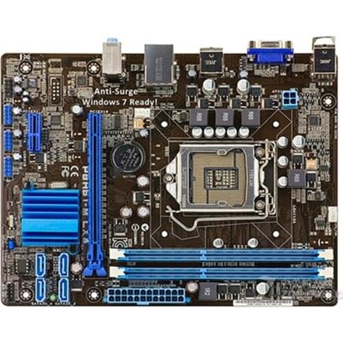For ASUS P8H61-M LX3 Motherboard LGA 1155 DDR3 16GB H61 Desktop Mainboard Systemboard SATA II PCI-E 2.0 PCI-E X16 Used
