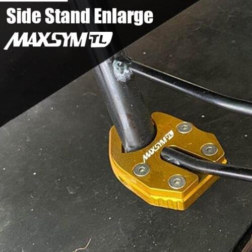 FOR SYM MAXSYM TL 500 2019 2020 2021 Motorcycle CNC Side Stand Enlarge Extension Kickstand Maxsym TL500 Accessories Motorbike