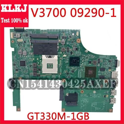 KLKJ 09290-1 Motherboard For DELL Vostro V3700 Motherboard CN-0WTW8F 0WTW8F WTW8F 48.4RU06.011 09290-1 HM55 GPU Original Test
