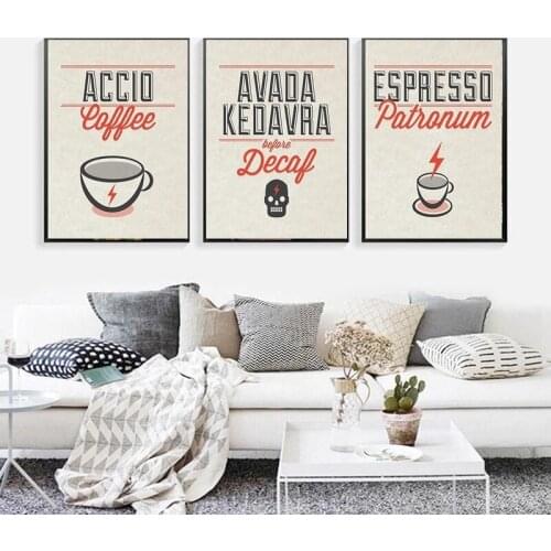 Coffee Abstract Vintage Roast Color Chart Canvas Painting Poster Print Wall Art Pictures Kitchen Bar Cafe Restaurant Home Decor