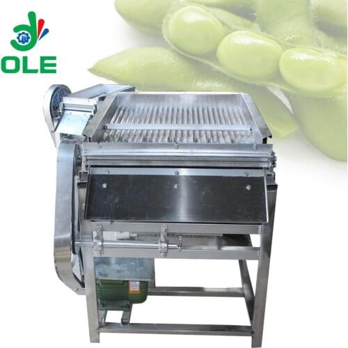 400kg/H High Capacity Soy Bean Shelling Machine Green Pea Soybean Sheller Machine