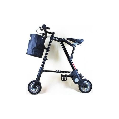 Multi-function mountain bike bicycle 8-10 inch folding bicycle carrying easy and easy folding adult men and women-type variable