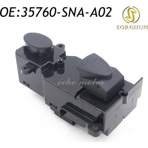 New 35760-SNA-A02 Front Right Side Power Master Door Window Switch 2005-2009 For Honda Civic 35760SNAA02