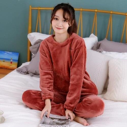 Женские теплые пижамы PKSAQ China At AliExpress