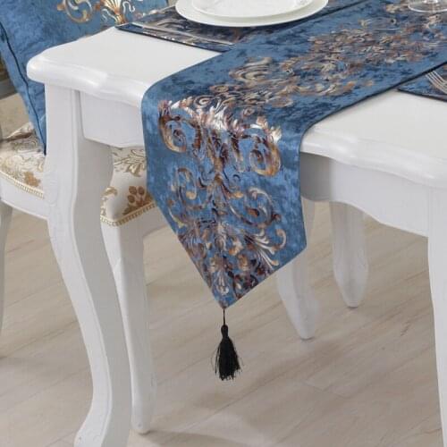 Table flag gilding modern simple European TV cabinet shoe cabinet dining table tea table flag bed flag bed tail flag