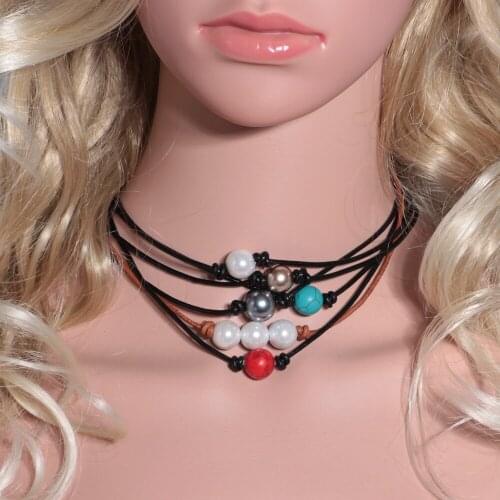 Женские ожерелья из жемчуга ROYALBEIER China At AliExpress