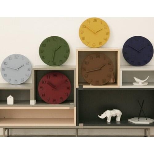 Modern Wall clock living room contracted atmosphere bedroom wall digital clock household creative personality restaurant clocks