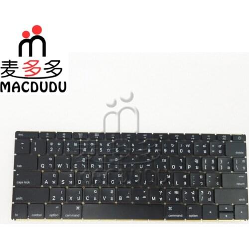 New Thailand Thai Keyboard For MacBook Retina 12" A1534 2015 2016 Years