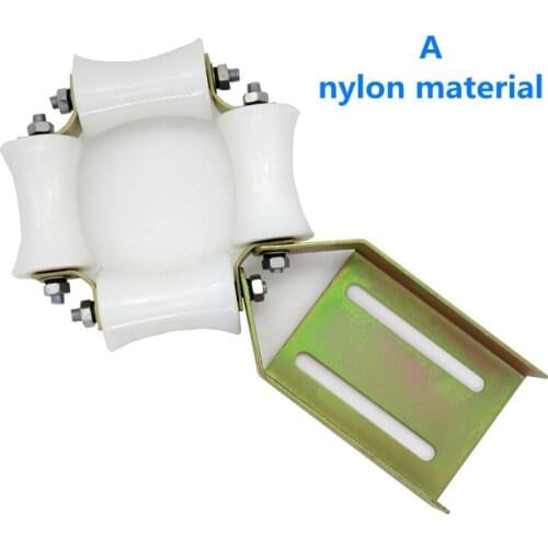 Elevator Compensation Chain Guide Device Rubber/Nylon Roller Size 55*88mm