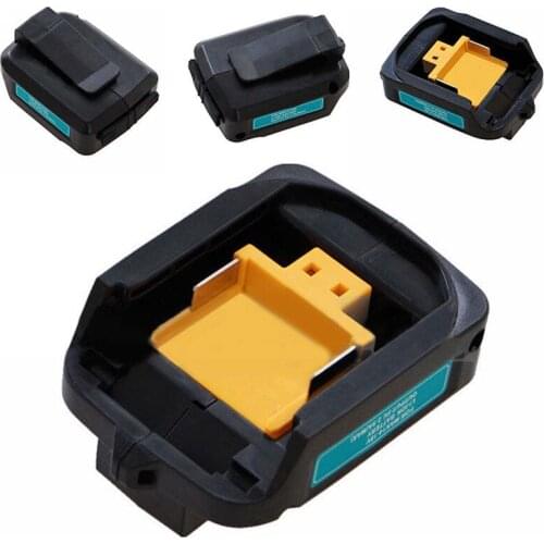 SOONHUA 5V 2.1A 2 USB Ports Phone Charger Adapter Portable Li-Ion Battery Charger For Makita BL1830/1430