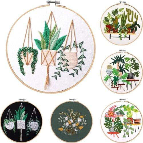 3Pcs/set Flower DIY Ribbon Flowers Embroidery Set for Beginner Needlework Kits Cross Stitch Series Arts Crafts Sewing Decor