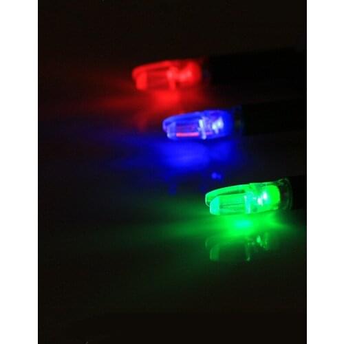 3pcs/pack Lighted Arrow Nock Led Lighted with Screwdriver Arrow Nock for 6.2mm Shaft For Hunting