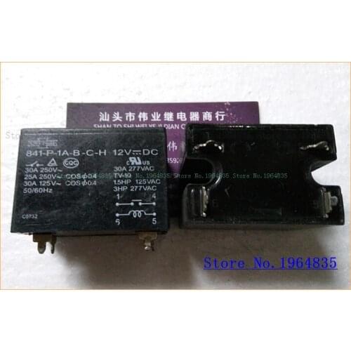 841-P-1A-B-C-H 12V 12VDC