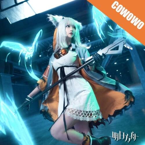 Anime! Arknights Ptilopsis Battle Suit Lolita Dress Lovely Uniform Cosplay Costume Halloween Outfit For Women Free Shipping