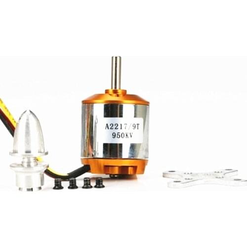 2217 RC brushless outrunner motor 950KV 1100KV 1250KV 1500KV 1750KV 2300KV 2700KV for airplane drone quadcopter