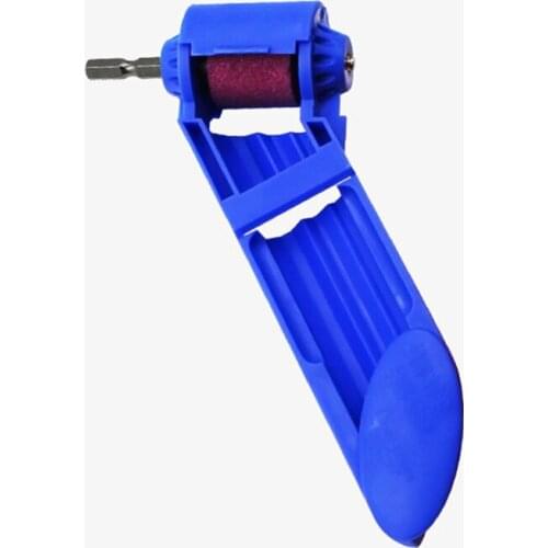 Brown Corundum Drill Bit Sharpener Grinding Tool Set Sharpening Portable